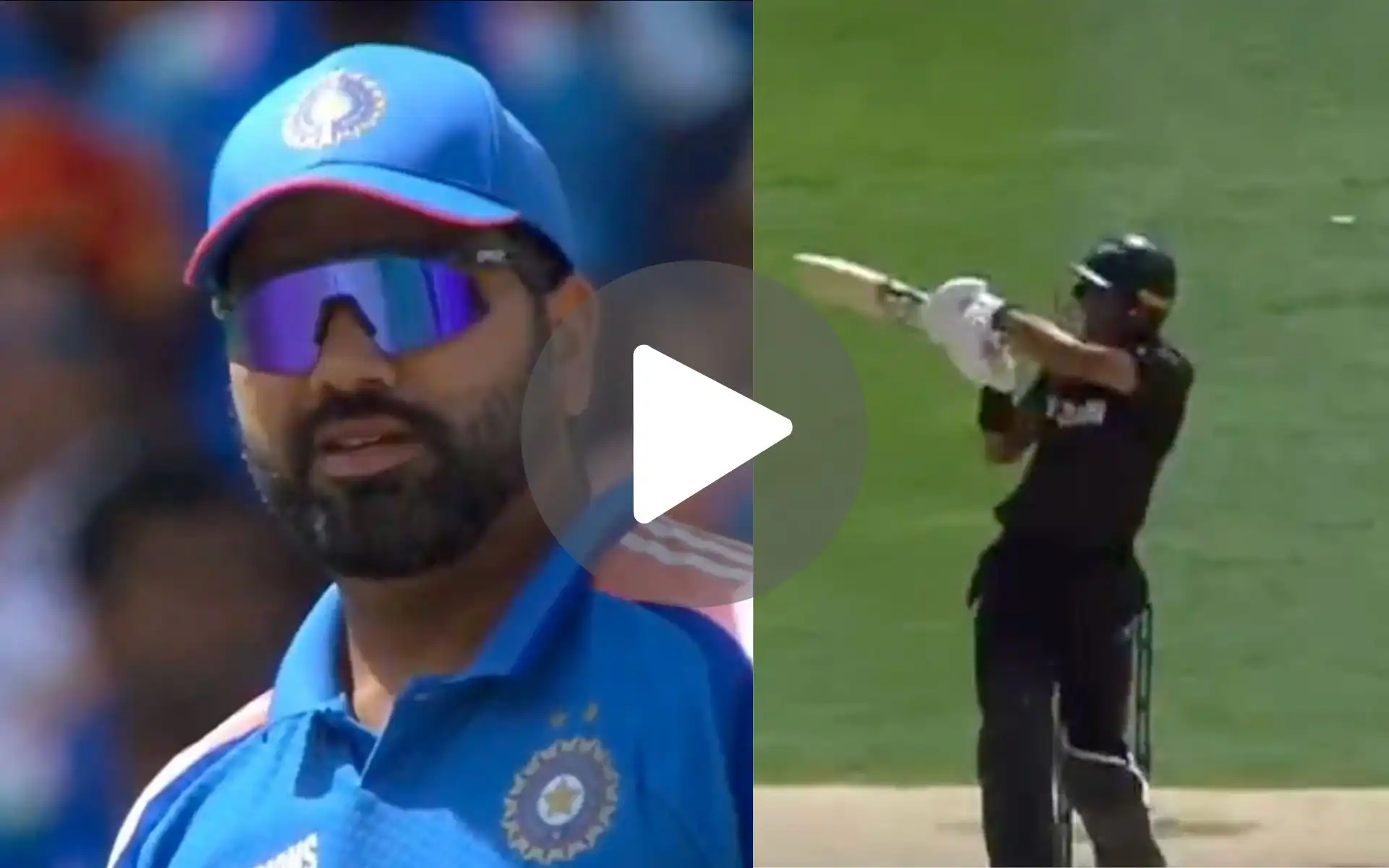 [Watch] Rohit Sharma Furious At Hardik Pandya As Rachin Punishes MI Captain For A Huge Six